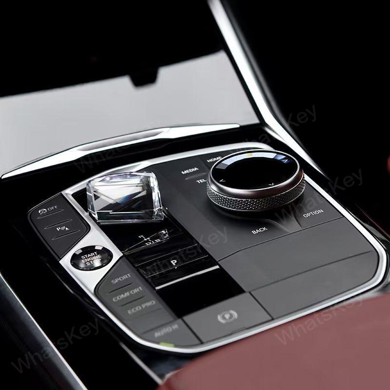 Car Crystal Gear Shift Paddles For BMW G20 G21 G28 X6 G06 X5 G05 Gear Shift Knob Kit G26 G70 G12 X7 G07 iX3 G08 Gearbox Handle