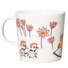 Arabia 1064951 [Officially Imported] Mug, Moomin, ABC, Snufkin, 300ml,