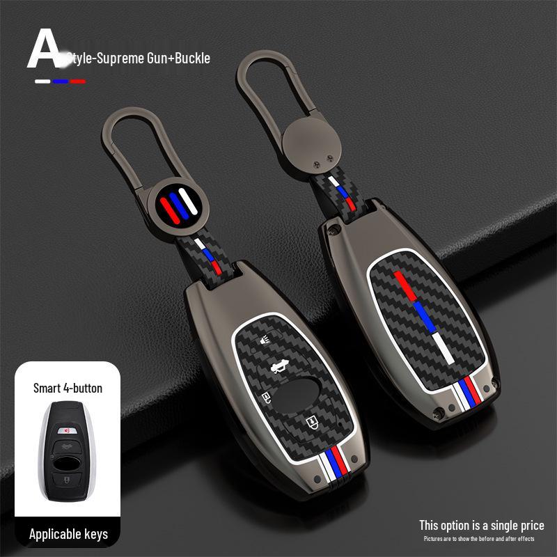 Subaru Key Case for 2024 Forester, Outback, XV, Legacy - Metal Key Shell & Buckle