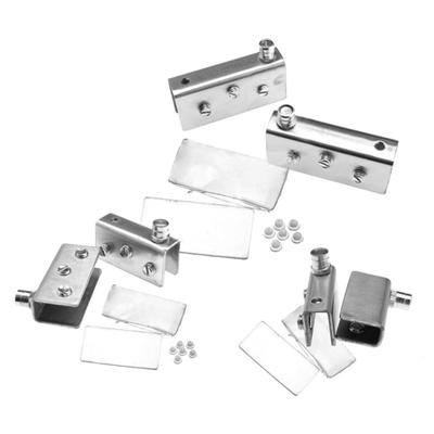 Durable Stainless Steel Glass Door Pivot Hinge Set for 8/10/12mm