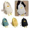 Cute Duck Design Nylon Girls Backpack Waterproof And Spacious High-quality School Bag