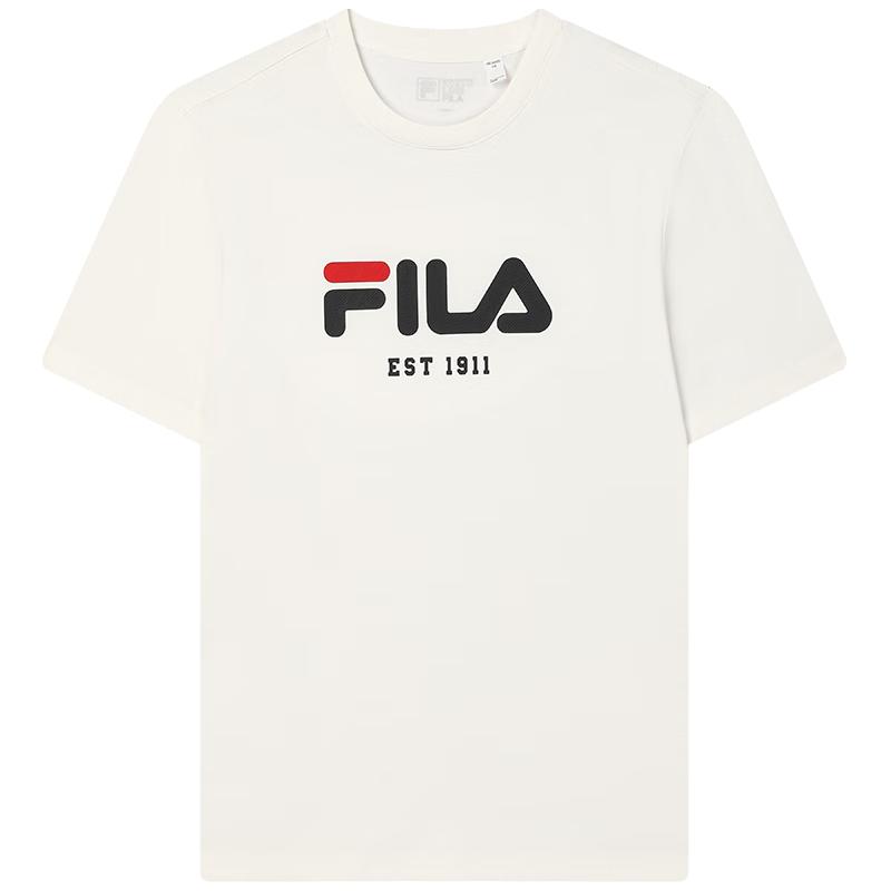 

Бавовняна трикотажна футболка з коротким рукавом FILA для чоловіків та жінок 2XL