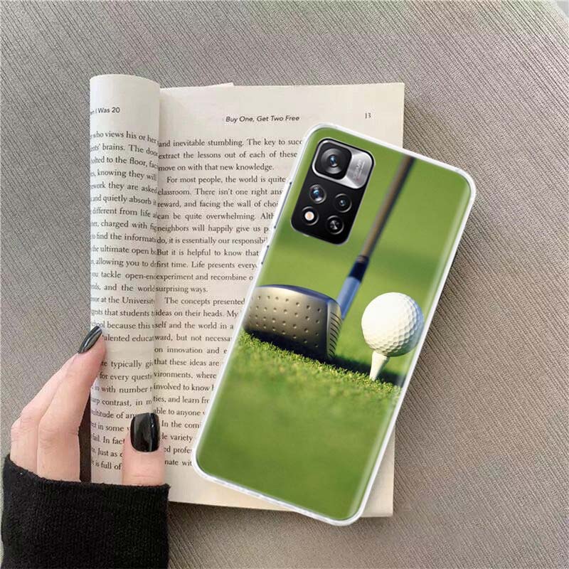 

Leisure Advanced Sports Golf Phone Case For Redmi Note 13 12 Pro Plus 14 15 Pro 5G 11 11T 11E 11S 10 Pro 10S 9 9S Cover Cell Cle Redmi Note 13 Pro 5G