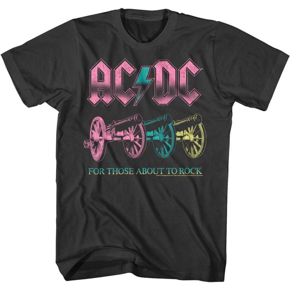 

ACDC Rainbow Cannons Men s T Shirt 2XL