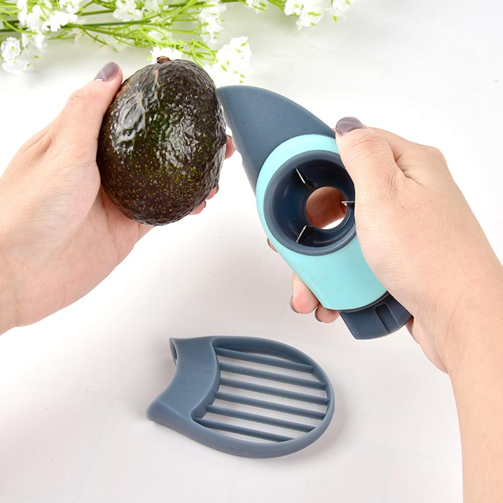 3 in 1 Avocado Grater Shea Corer Fruit Cutter Kitchen Vegetable Tools