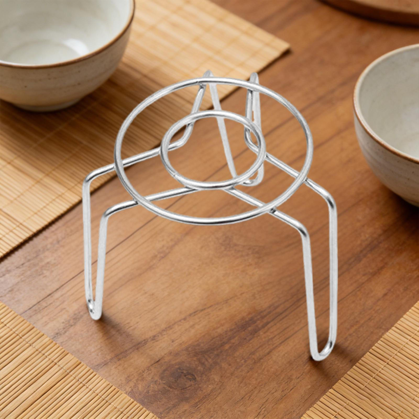 

Mini Steam k Quail Eggs Trivet, Versatile Lightweight Sturdy Steamer Stand, Stainless Steel for long