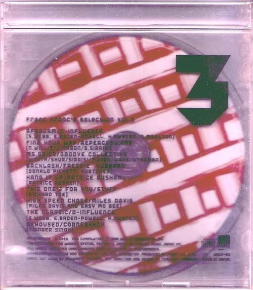 

CD VARIOUS - Franc Franc s Selection Vol.3 WQCP59 WEA Japan Japan Jazz Used