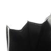 Used LV Logo Embossed Black Card Case with Gusset, Bifold, Epi Noir, 12564 Porte Monnaie Simple M63412 7943, Unisex