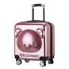 Churong Bear Cartoon Kids' Carry-on Suitcase