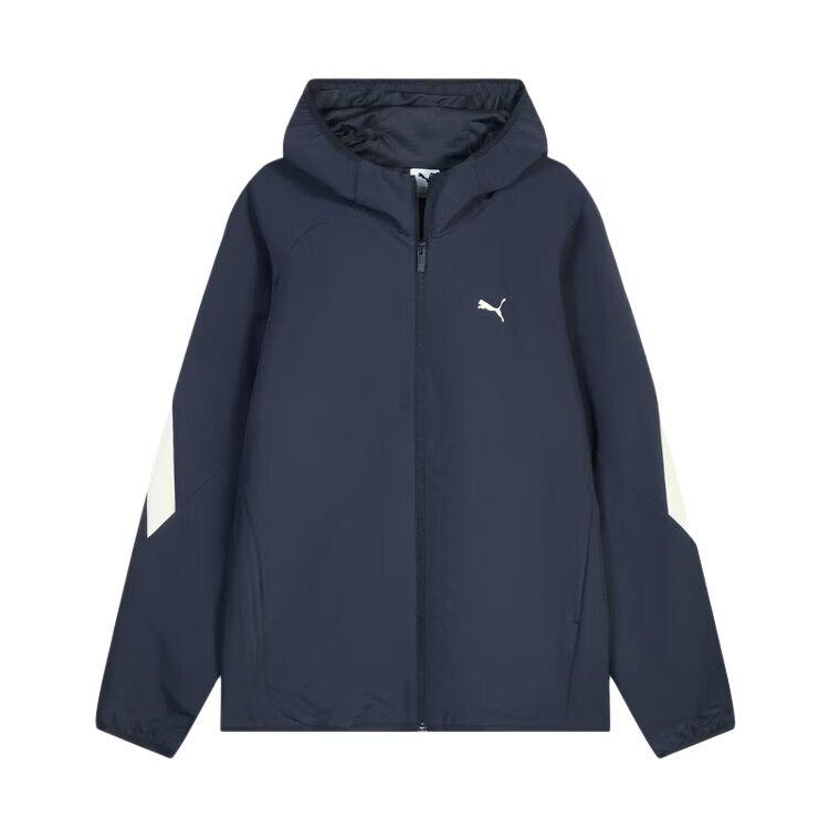 Puma Мужская спортивная повседневная куртка Ess с контрастными вставками, ветрозащитная, водоотталкивающая, влагоотводящая, куртки 69468116 L