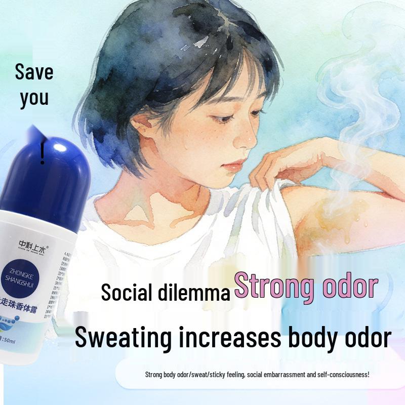 Erfrischende Roll-on Deodorantlotion für Männer und Frauen - Schweißabsorbierender Antiperspirant Roll-on Spray