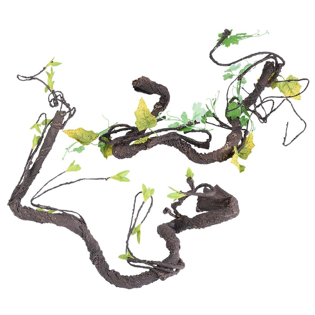 Forest Bend Branch Bend Branch Artificial Vine Climber Artificial Reptiles Vine Climber Jungle  Bend Branch Terrarium Cage Decor
