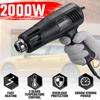 2000W 2Gears Electric Hair Dryer with LCD Screen Constant Temperature Adjustment for Soldering 220V