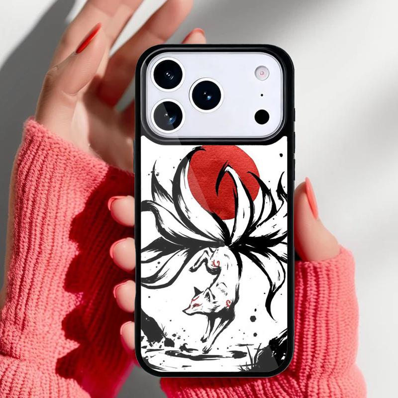 Anime Funny Fox Phone Case for iPhone 17 16 15 14 13 Pro Max Back Cover for 12 11 Pro Coque