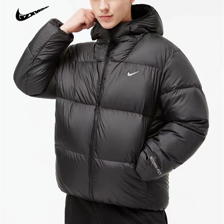 Pánská trendy zimní bavlněná bunda s kapucí 2025, volný střih, silná a teplá