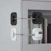 Child Safety Refrigerator Door Lock Multi-Purpose Adhesive Kitchen Microwave Dishwasher Oven Cabinet Fridge Door Baby Proof Lock Child Proofing Safety