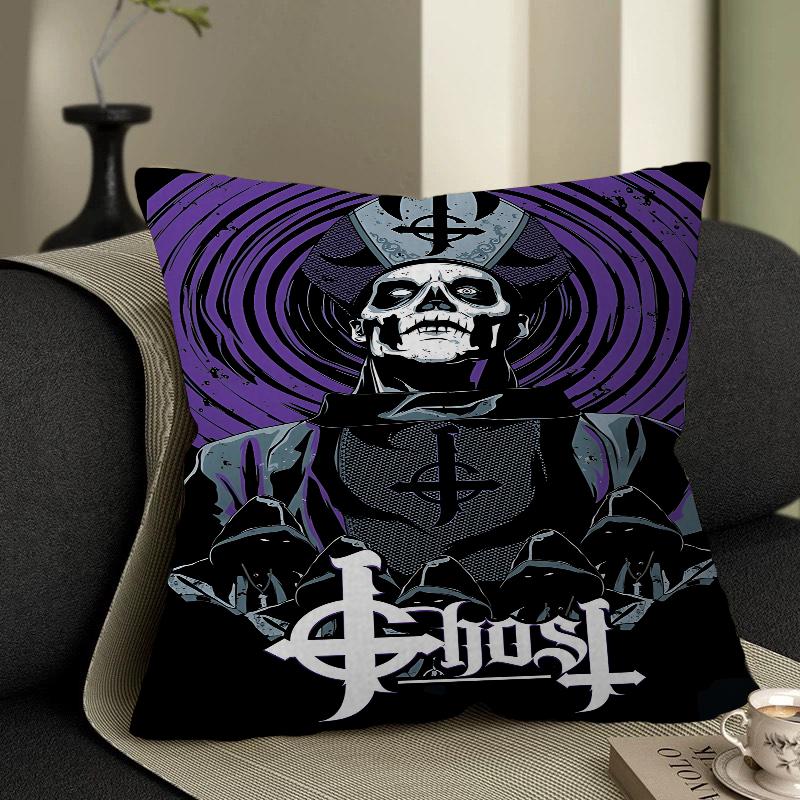 G-Ghost B-Band Pillow Anime Pillow Sofa Bed Head Pillow Cover Cushion Cover 45x45 Cm Fashion