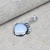 Milky Opal Gemstone Jewelry Handmade 925 Sterling Silver Pendant For Wedding Gift