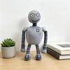 Robot Dreams Plush Doll Cartoon Movie Robot Character Soft Stuffed Toy Figure Gift For Animation Fans Kids Bedroom Decor Birthday Collectible Present