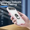 For iPhone Air Case Military Grade Ring Kickstand PC + TPU Phone Cover