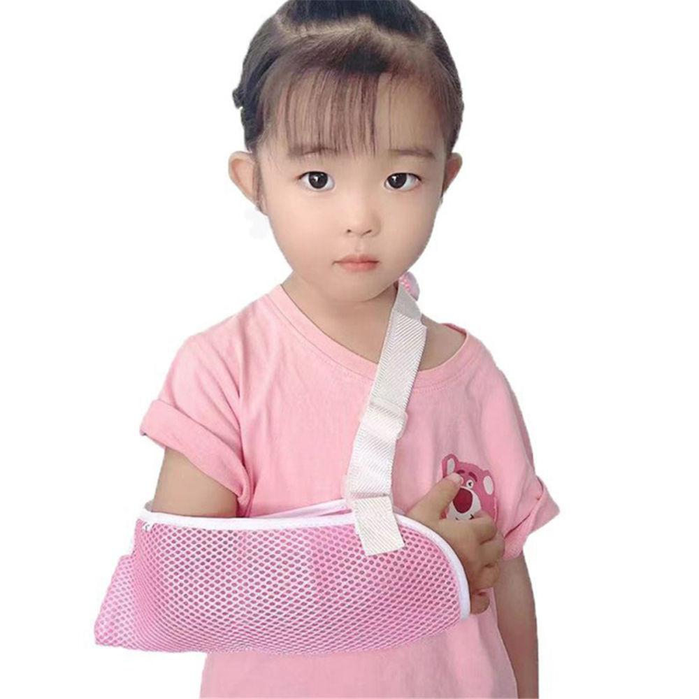 1Pcs Children Arm Protection Sling Breathable Mesh Forearm Sling Fracture Fixation Belt Wrist Protector Support