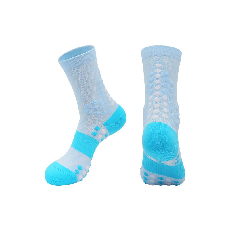 Professional Cycling Sports Socks Women'S And Men'S Medium Tube ******** Rope Fitness Running Socks Sweat-Absorbing Hiking Badminton Socks