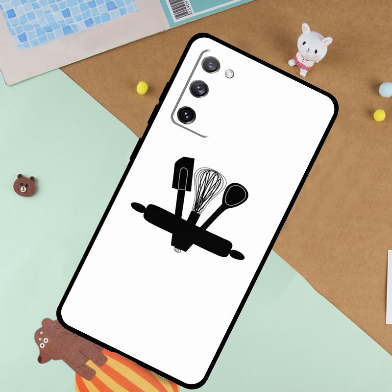 Cooking Chef Soft Case For Samsung Galaxy S25 Ultra S9 S10 S20 FE S21 S22 S23 Plus S24 Ultra Funda Cover