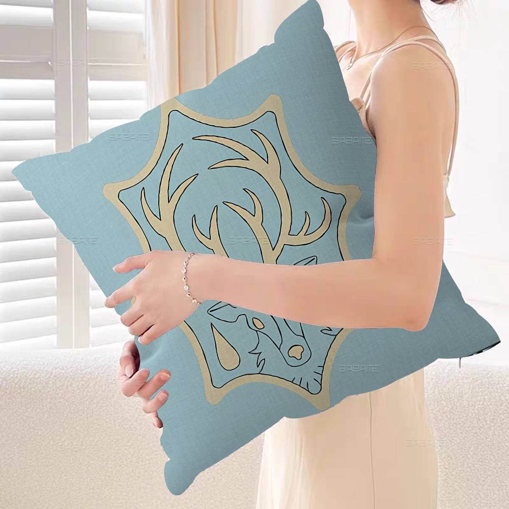 Black Clover Asta Anime Cushion Cover Pillow Cover Decor Pillowcase Printed Cushion Case for Couch