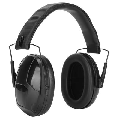 Ear Protection Earmuffs Folding Noise Cancelling NRR 31dB SNR 33dB Black Slim Safety Earmuffs for Hu