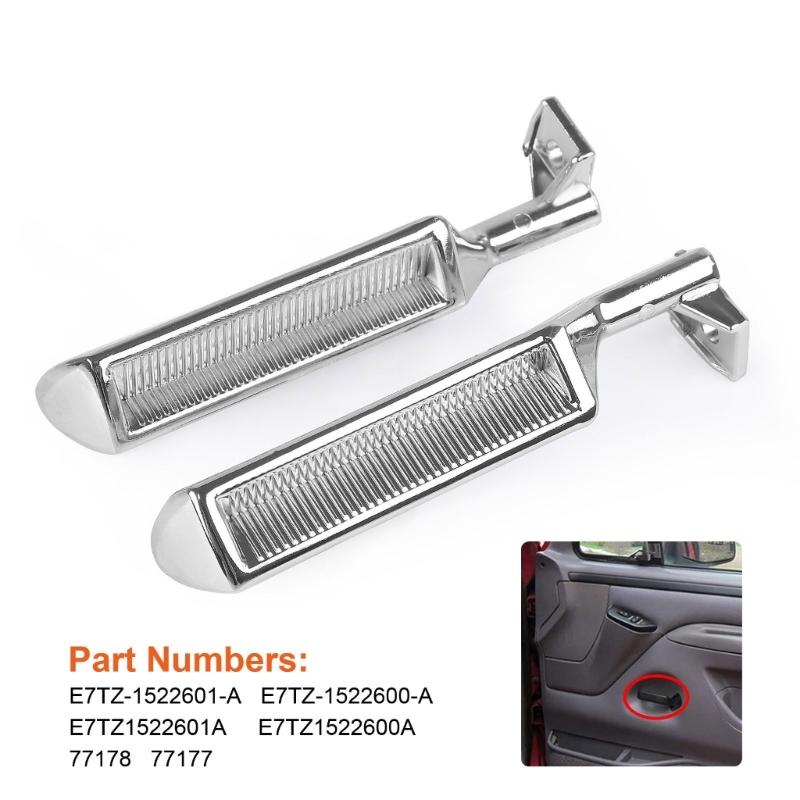 Interior Metal Door Handle Front Left Driver Passenger Door Handles E7TZ152260A Replacement Vehicle upgrades  Door Handle