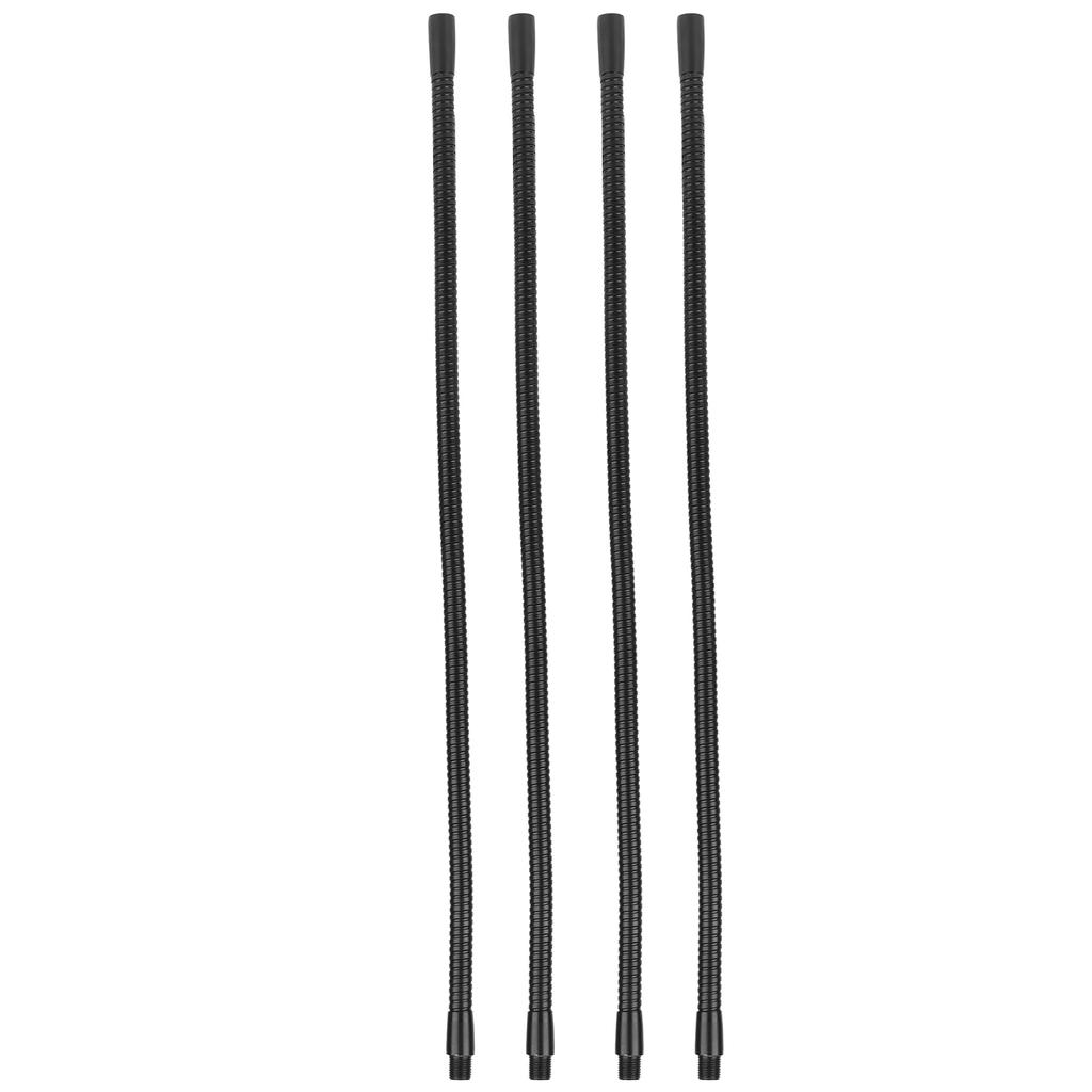 4 Pcs Gooseneck Lamp Hose Aluminium 10mm Caliber Flexible Table Desk Lamp Hose Lighting Fittings