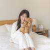Livheart Sleeping Pillow Soine Bear Cub 35cm Cute Bear Plush Body S, (approx. Long), Toy, Pillow, 37056-13