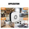 700W Portable Heater Mini Personal Space Warmer Silent Home Office Indoor Heating Camping Any Place Adjustable Thermost