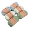 6 Rolls T Shirt Yarn Soft Elastic Washable Multipurpose Fabric Cloth T Shirt Knitting Yarn Carpet