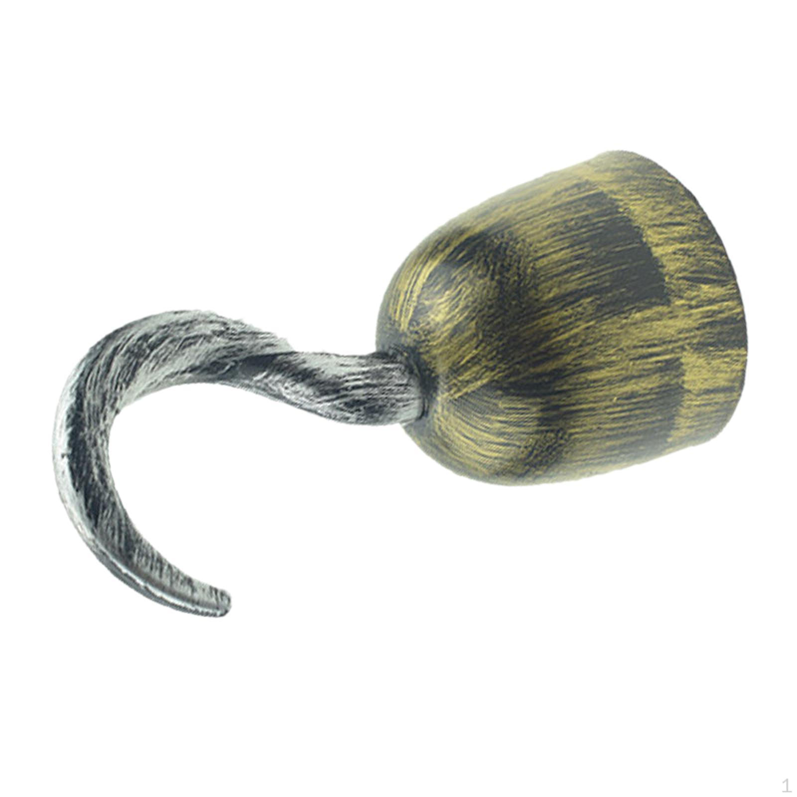 

Костюм Реалистичный Хэллоуин Стильный Пиратский Крюк Игрушка Ролевая Игра для Карнавальной Вечеринки Сценическое Выступление бронзовый