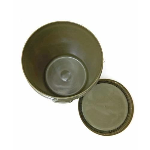 GORDON MILLER Car Wash Pail Bucket with Lid, 17L, Olive Drab, 32485