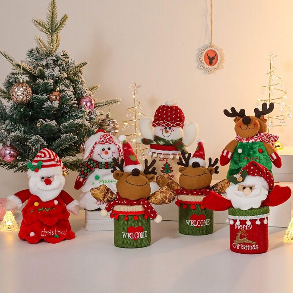 Merry Christmas Santa Gift Bags Xmas Decorations Candy Bag Fashion Christmas Gift Box