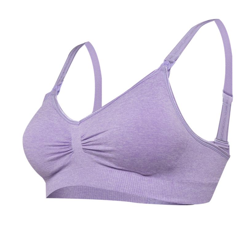 

Жіночий бюстгальтер для годування грудьми Бюстгальтер для вагітних і годуючих Бездротовий дихаючий бюстгальтер для вагітних XXL