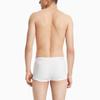 Calvin Klein Jacquard Logo Waistband Low Rise Fitted Boxer Briefs Men Underwear White NB2974-100