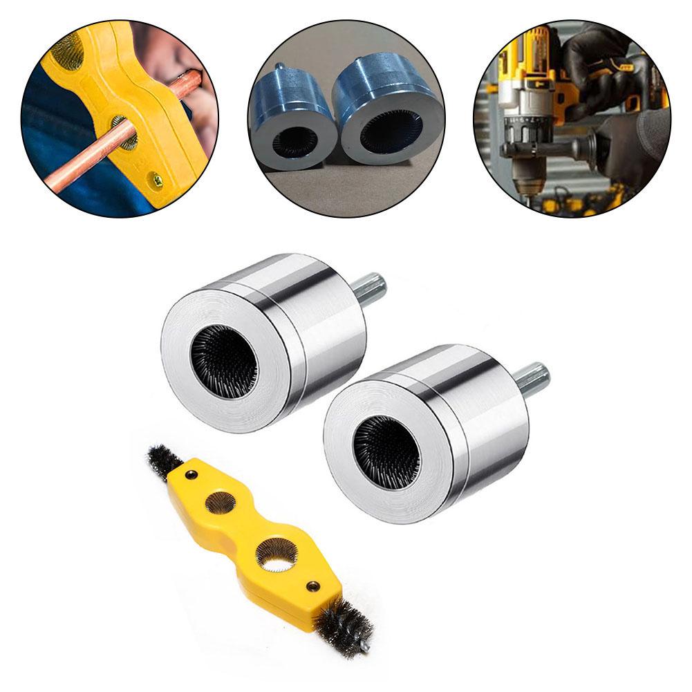 22MM Copper Pipe Cleaner Metal Pipe Cleaning Tool Industrial Pipe Tool User-Friendly Tool Hexagonal Handle Design