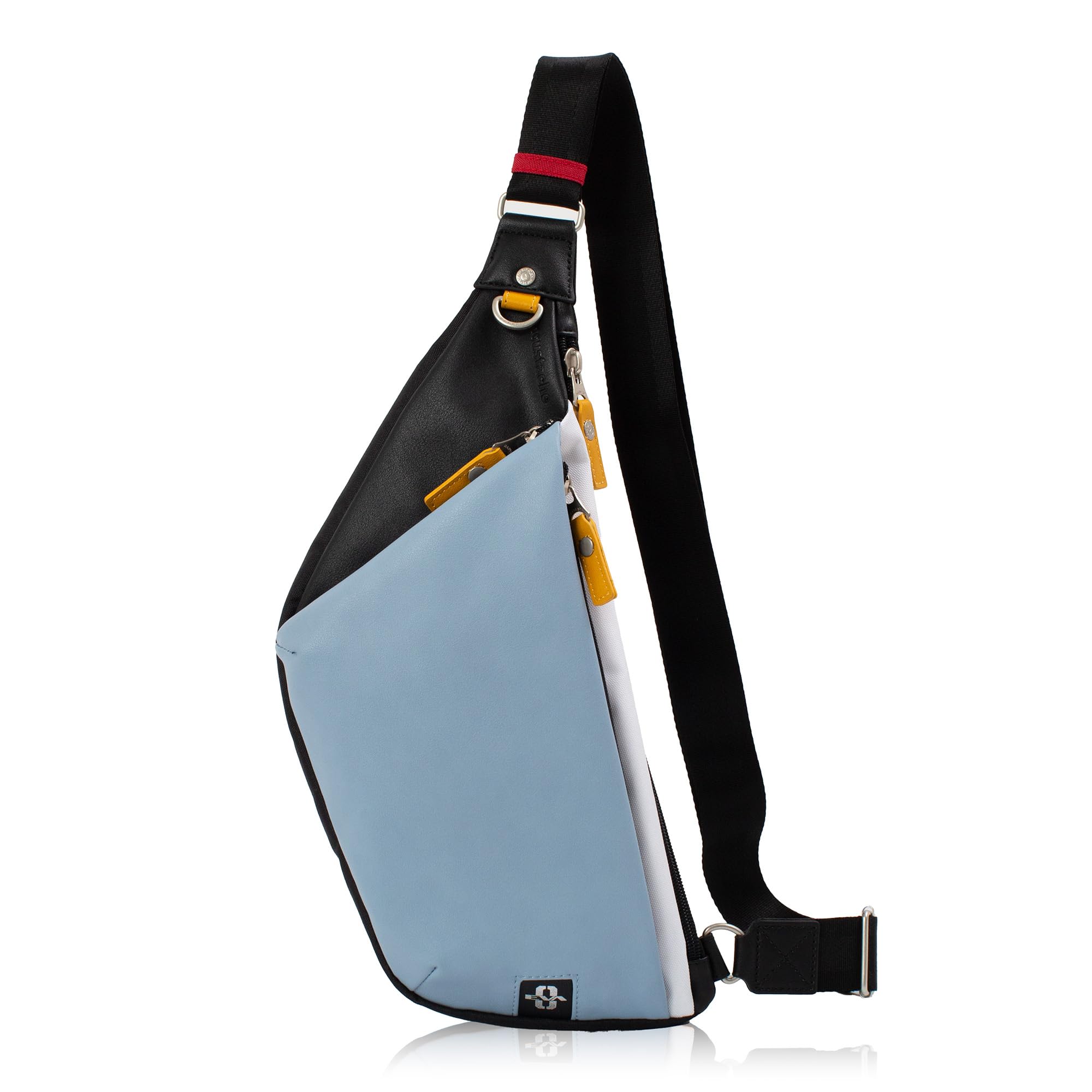 

Moustache Evangelion Collaboration Body Synthetic Leather and Bag, Thin, Polyester, JEZ-4486 (Blue)