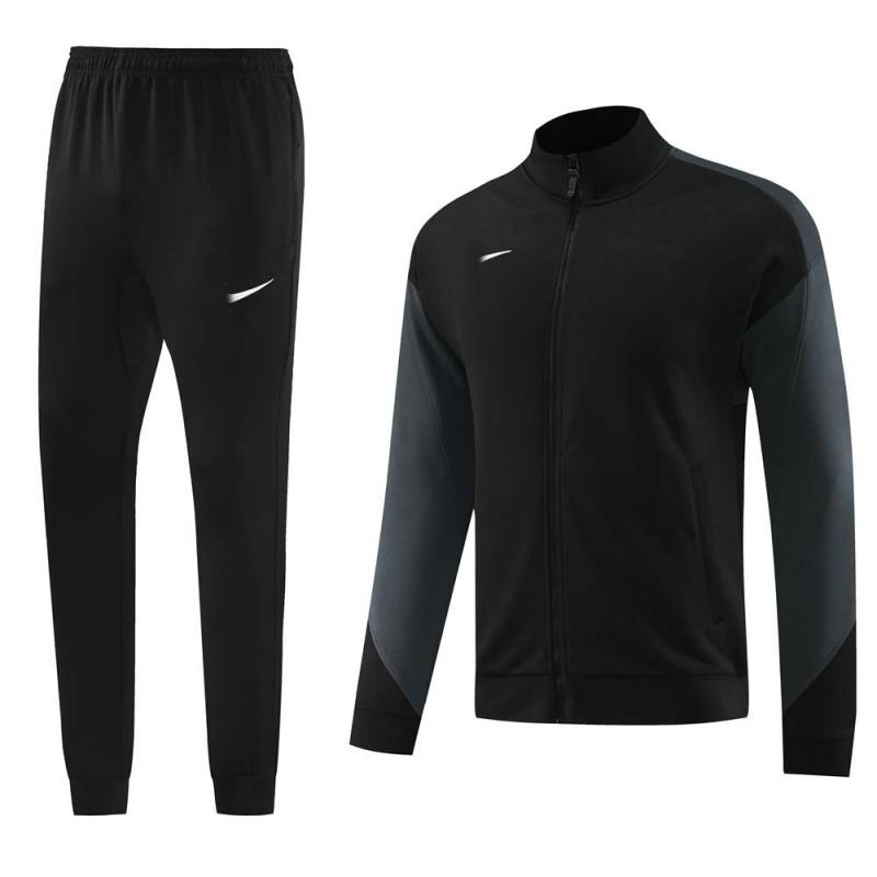 AJ Tracksuit Set Long Zip Football Training Suit No Team Men Women Sportswear