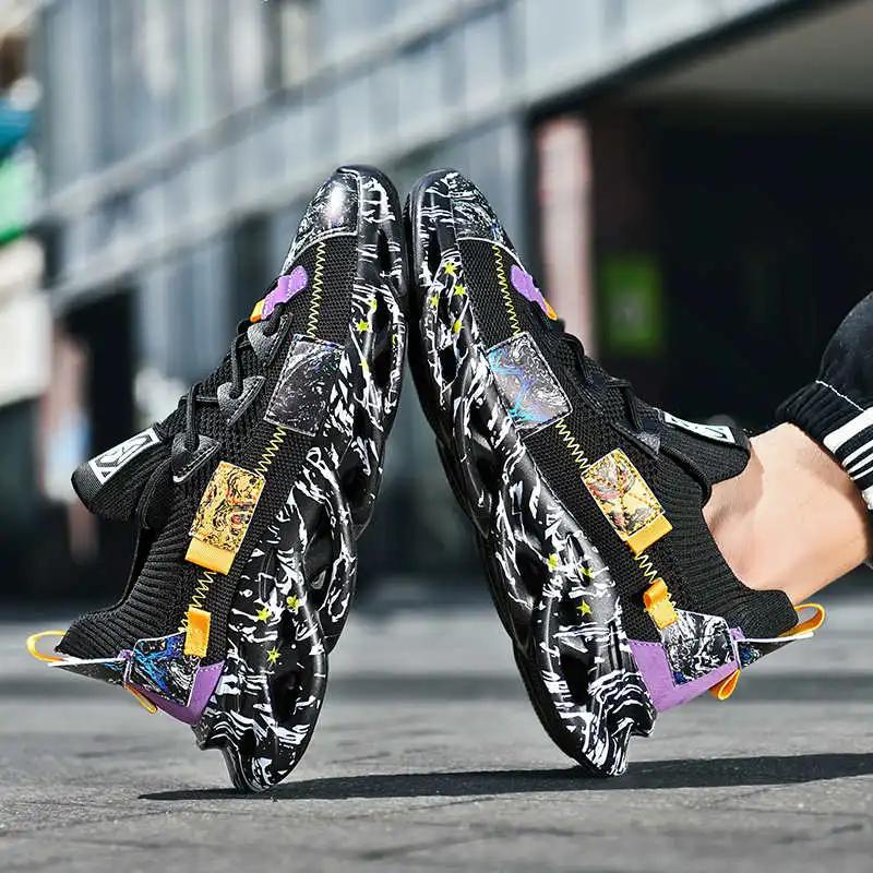 Tan Knitted Boa Hiking Boots Hiking And Mountain Shoes Man Mountain Climbing Sneakers Sports Sports-leisure Stylish Factory