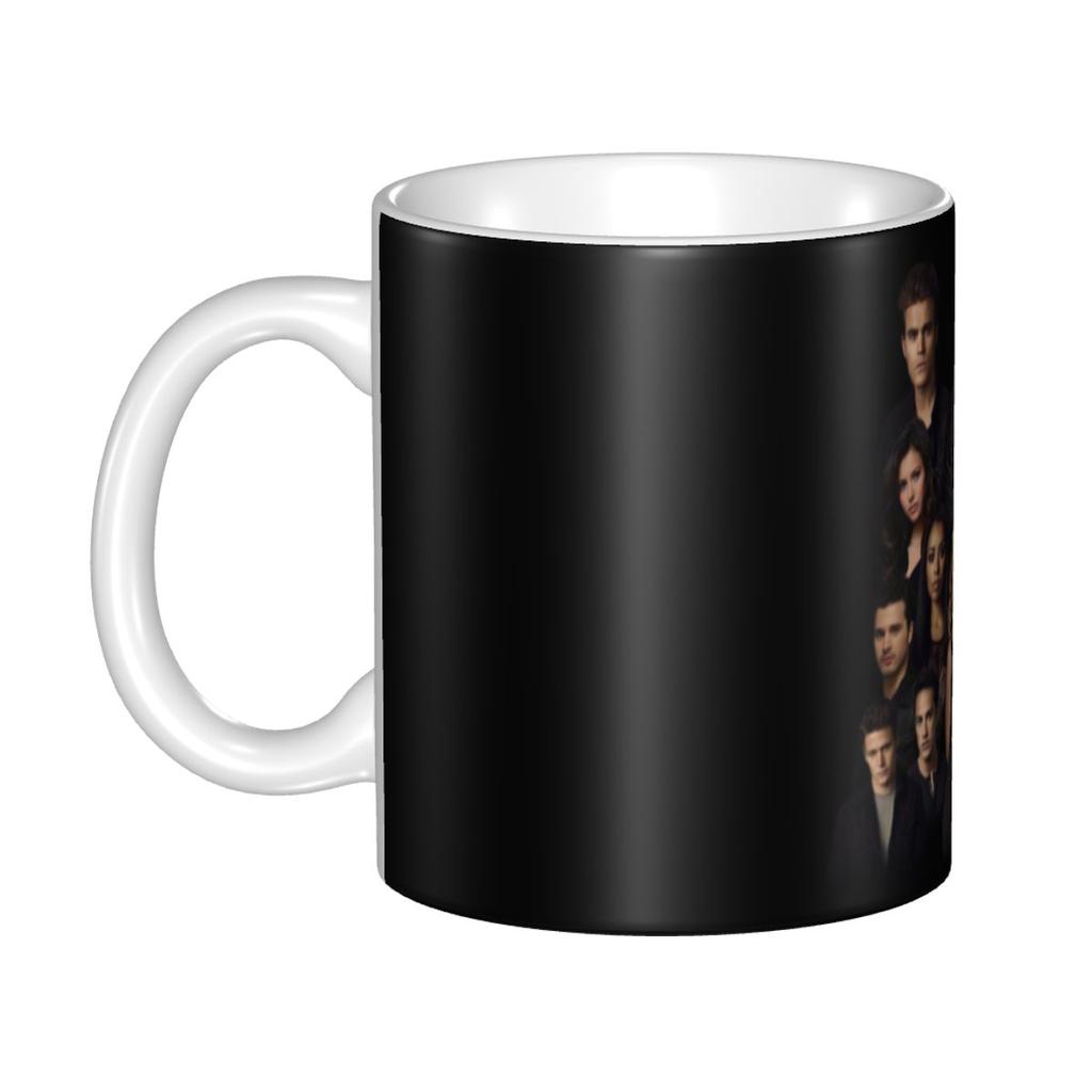 Tasses à café personnalisées The Vampire Diaries DIY Damon Salvatore Tasse à thé au lait en céramique
