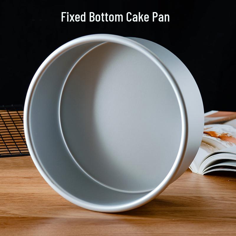 Anodized Round Chiffon Cake Mold for Home Baking
