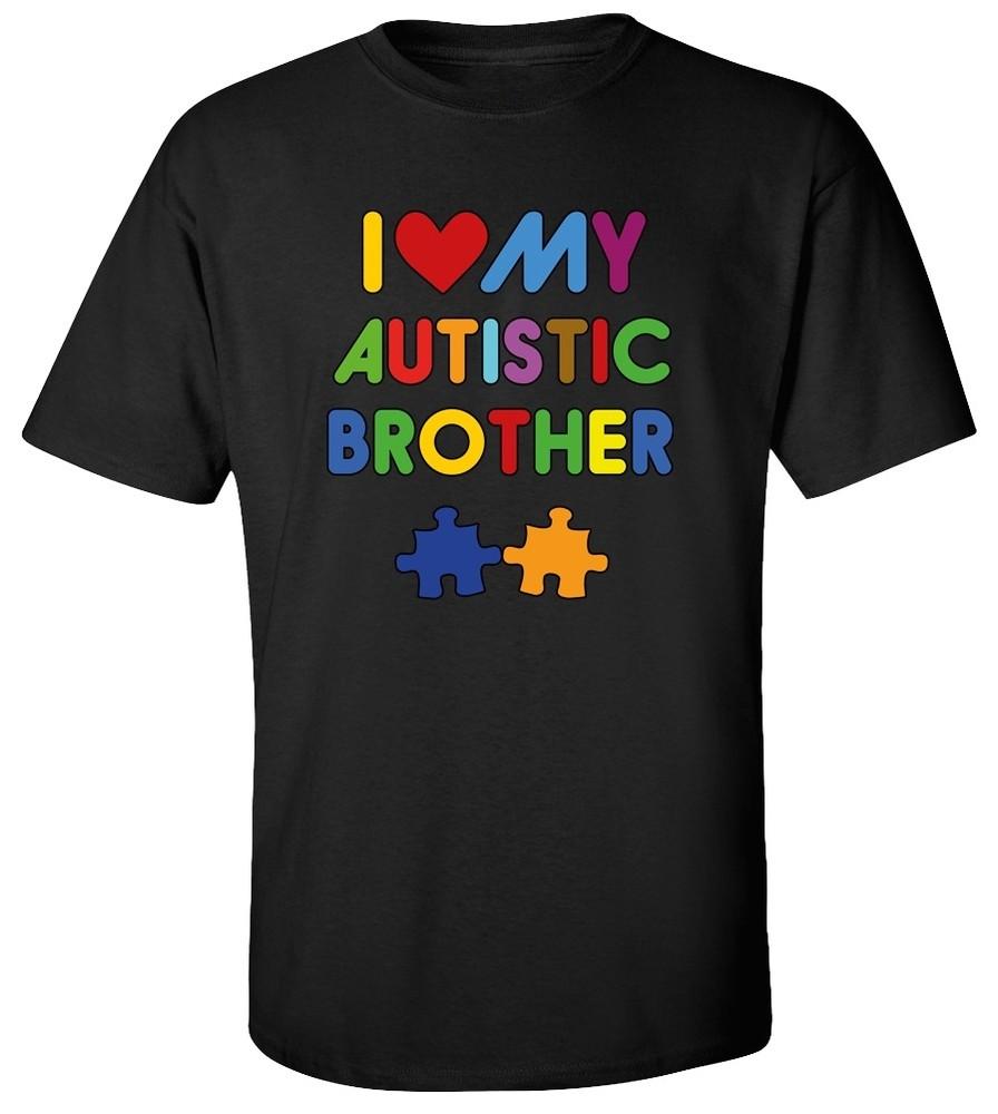 I Love My Autistic Brother T-shirt Unisex T-Shirt S
