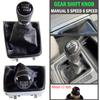 Manual 5 6 Speed Car Styling For Volkswagen VW Golf7 MK7 2013 2014 2015 2016 2017 Gear Shift Knob Shifter With Gaiter Boot