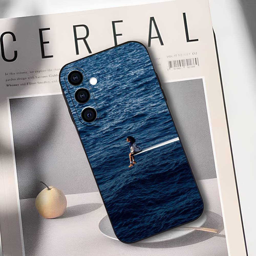 Rapper S-SZA Phone Case For Samsung Galaxy A73,A72,A71,A70,A53,A52,A51,Soft Silicone Black Cover