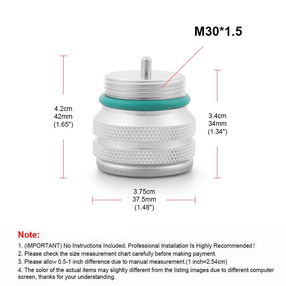 M30×1.5 Fuel Tank Cap Oil Temp Gauge 0-200°C Pointer Dial Meter for Motorcycle Black Silver BX103093