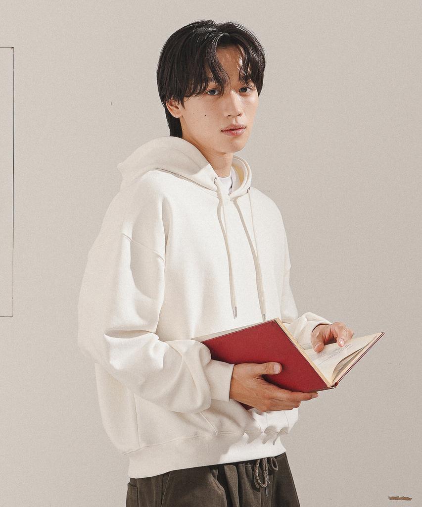 [2Pack] Day Cut Crop Oversized Hoodie Kjhd2649 (B Type)